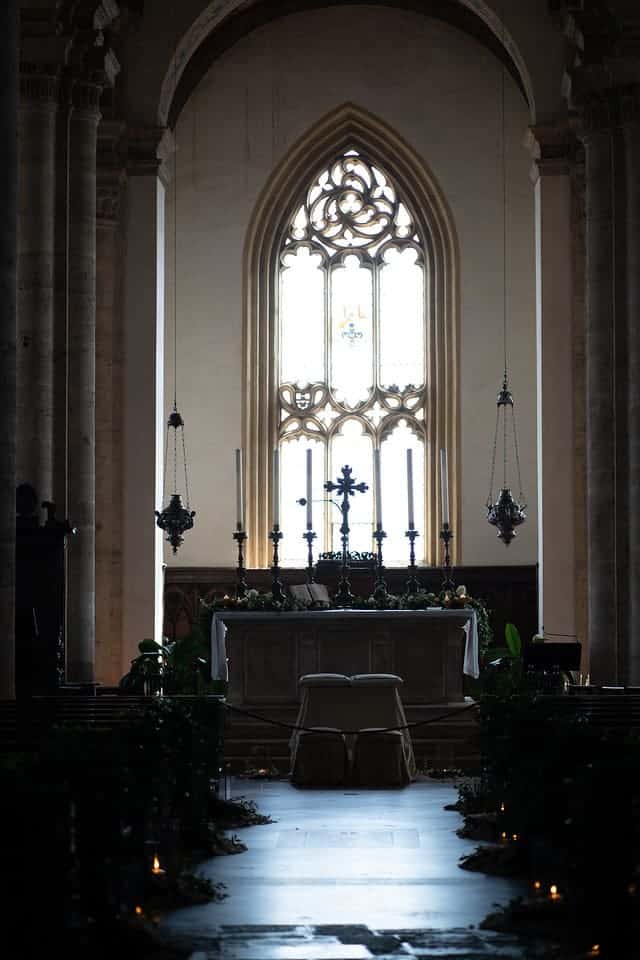 catholic marriage requirement church view inside