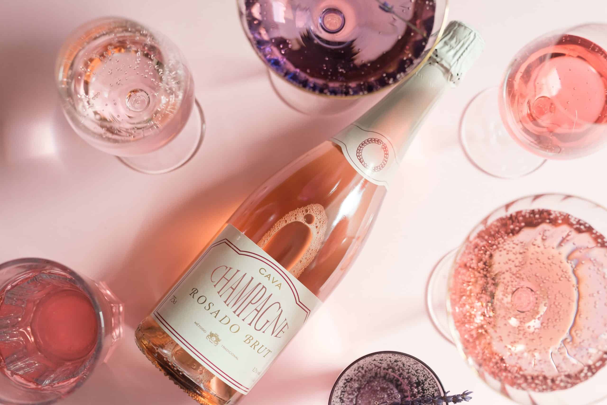 rose champagne as a luxury wedding gift ideas 