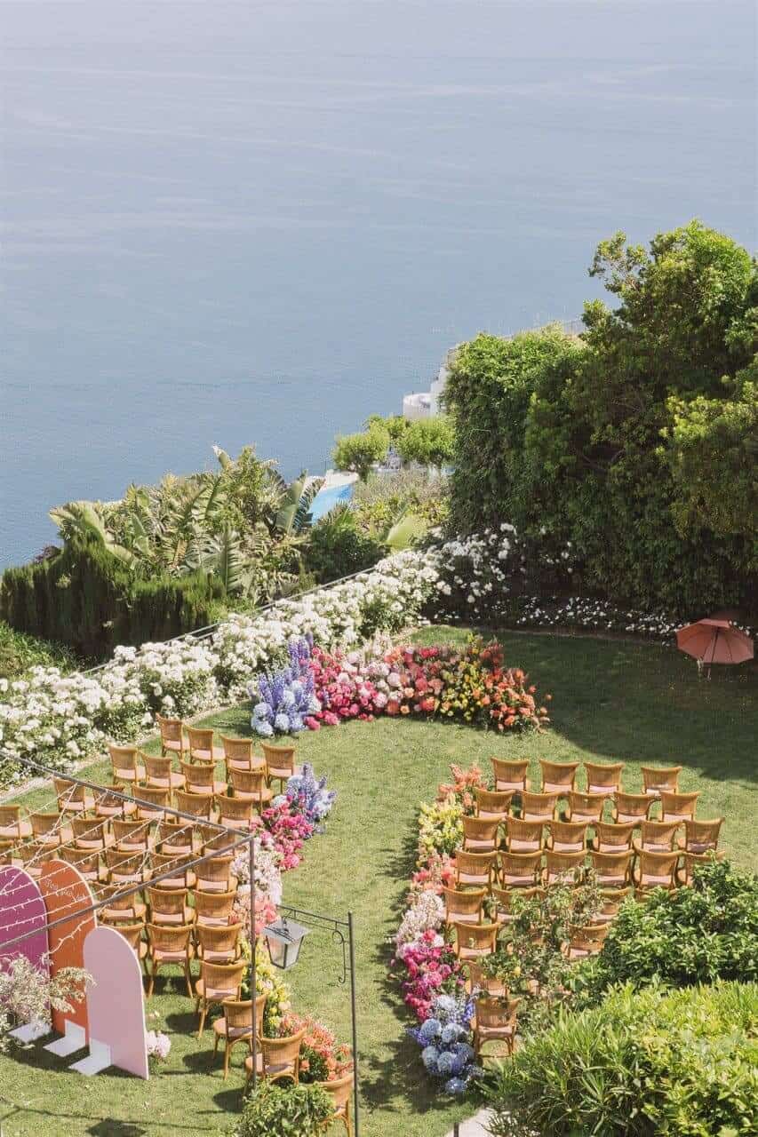 Garden Wedding ceremony