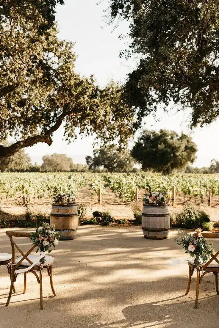 Italian Vineyards Wedding Venues