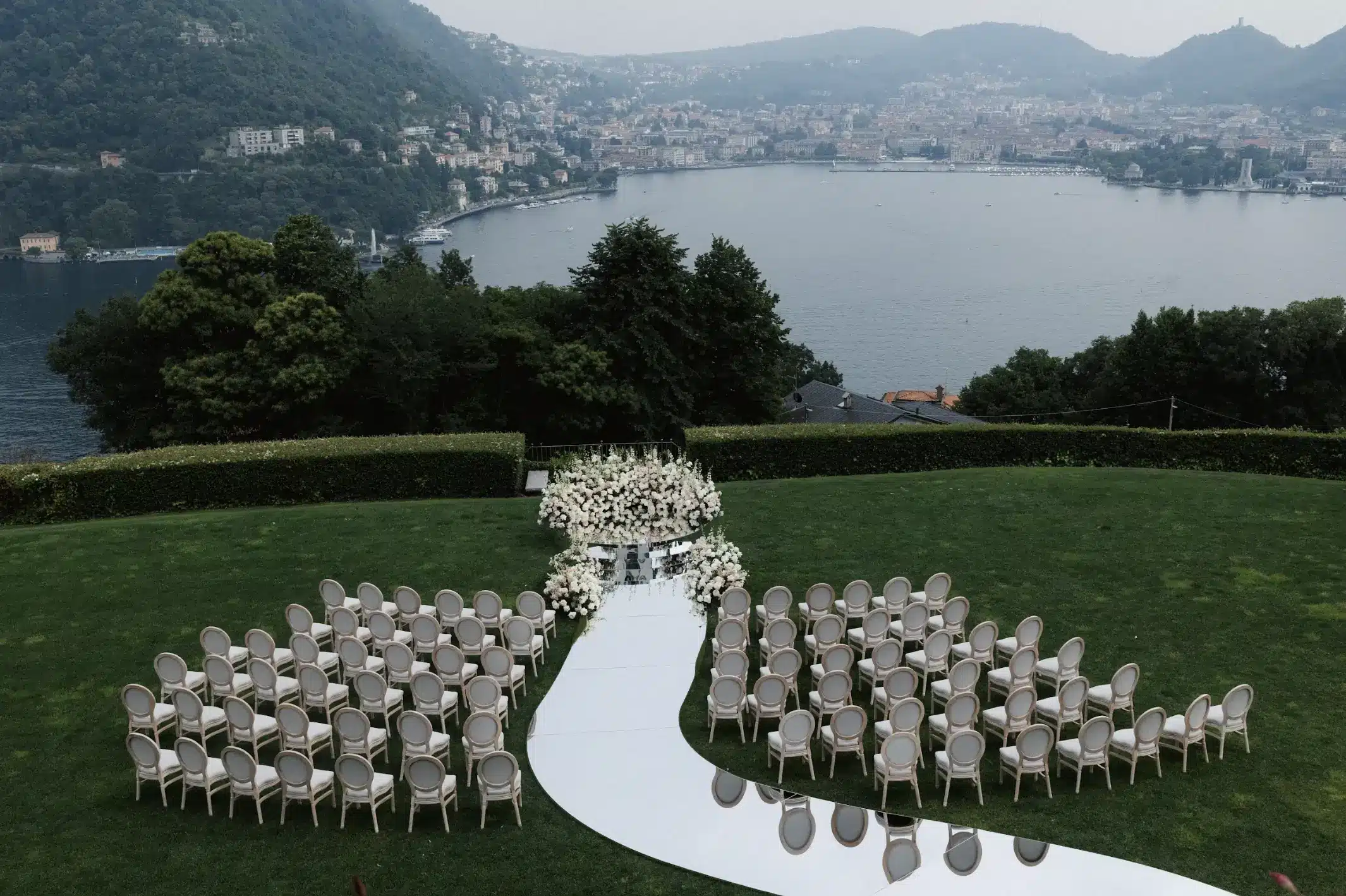 cliff view for luxury wedding